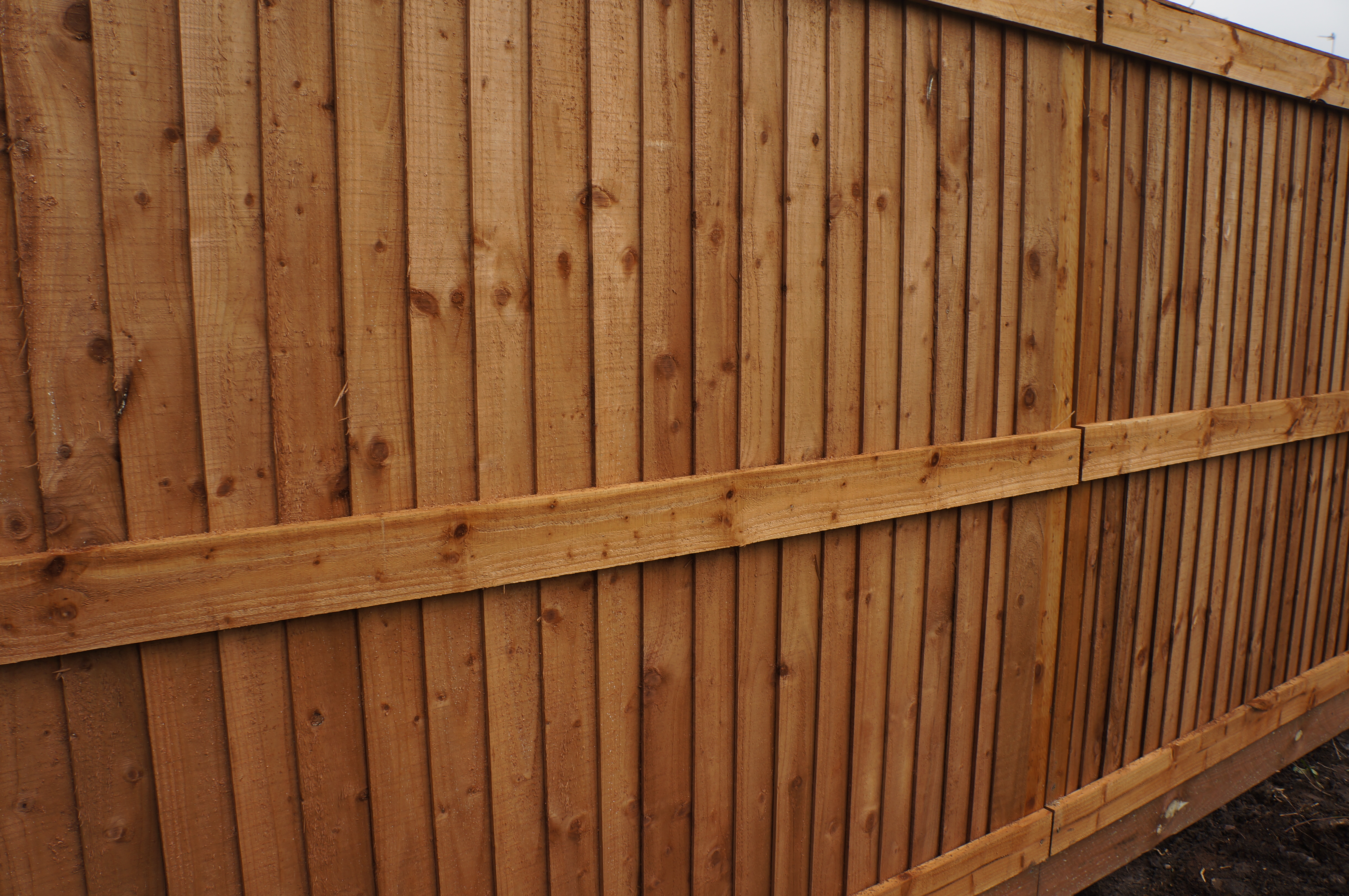 feather edge fencing panels